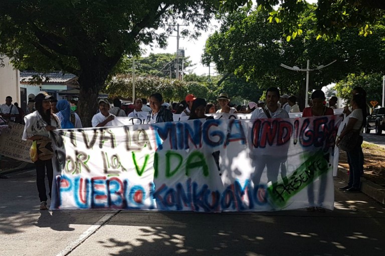 Protestas indígenas dejan 58 heridos en todo el país