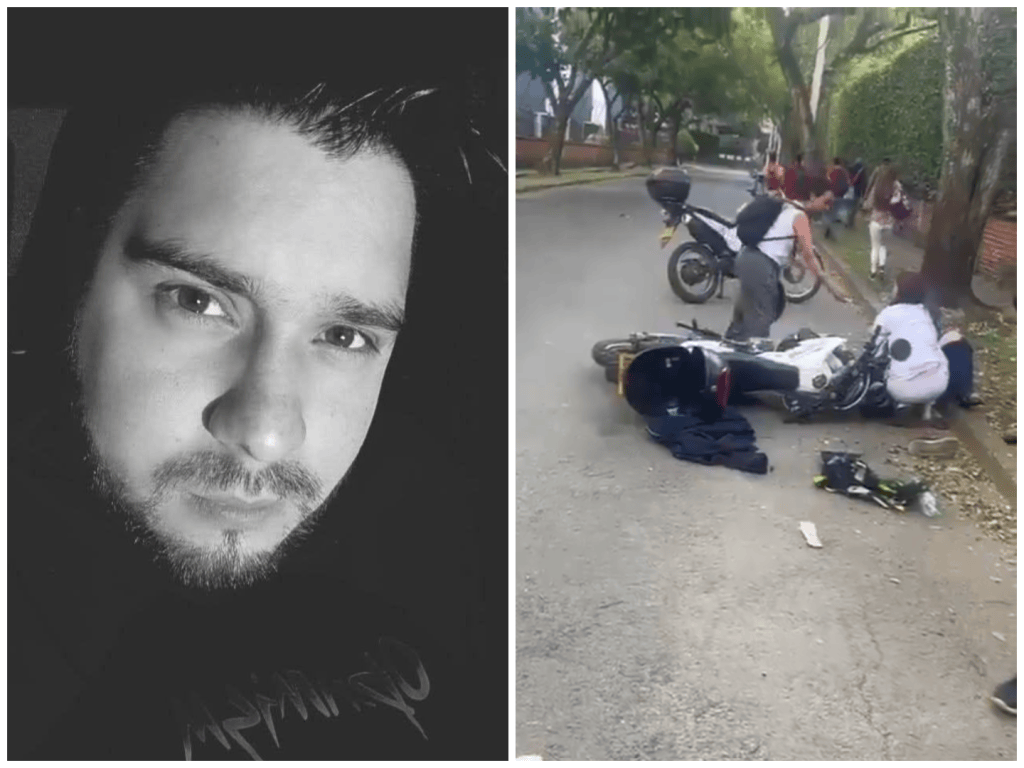 Motociclista muerto en Cali