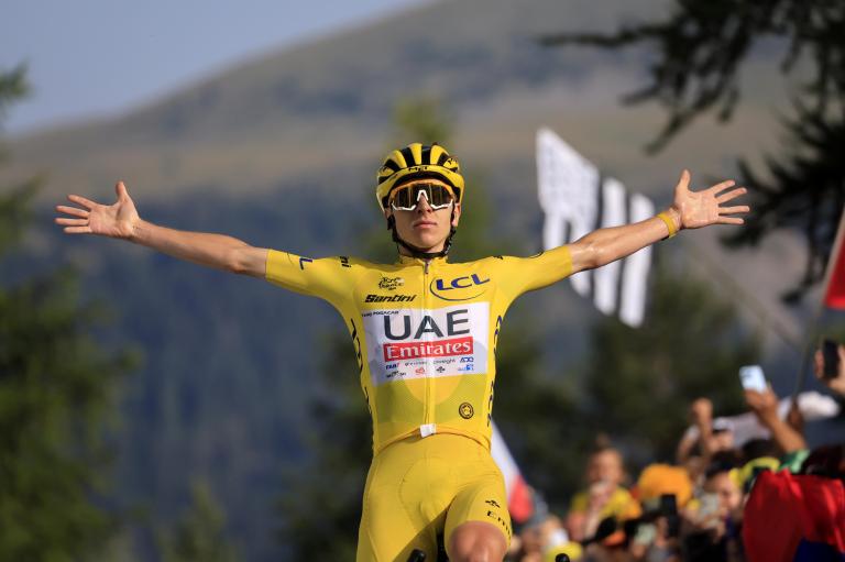 Tour de Francia: Pogacar ganó la etapa 20 y acaricia el título