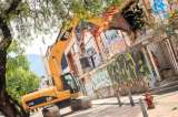 Teusaquillo: por clamor de vecinos y dueños demolieron casa, foco de inseguridad