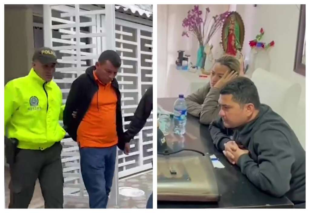 Capturados del presunto cartel de las licencias de maternidad. La Fiscalía omitió sus nombres.