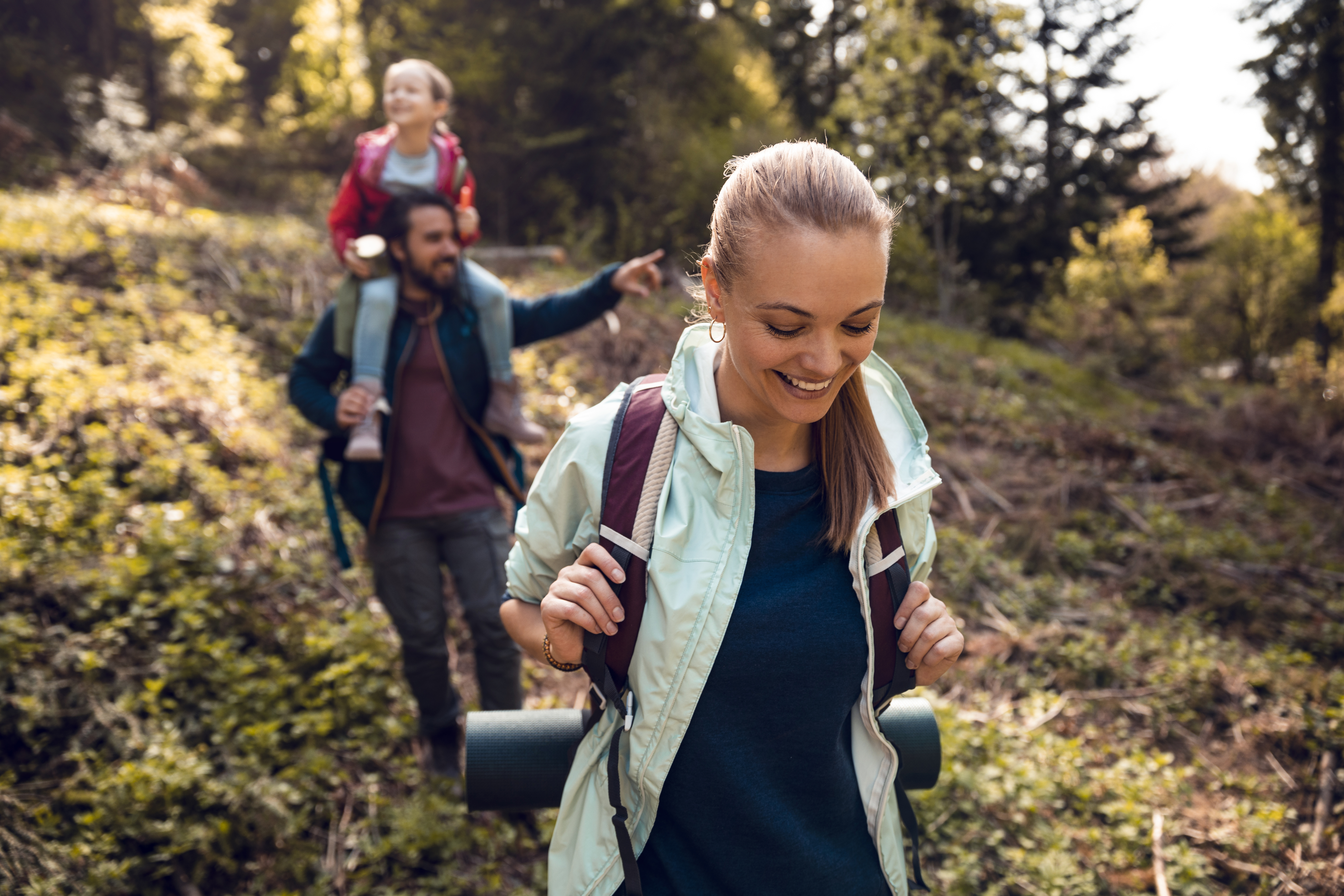 Turismo de naturaleza en familia, senderismo.