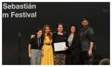 Daniela Abad recibió premio en el Festival de San Sebastián: “No lo esperábamos”