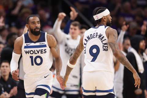 ‘Play-offs’ de la NBA: los Timberwolves son los primeros en avanzar la segunda ronda