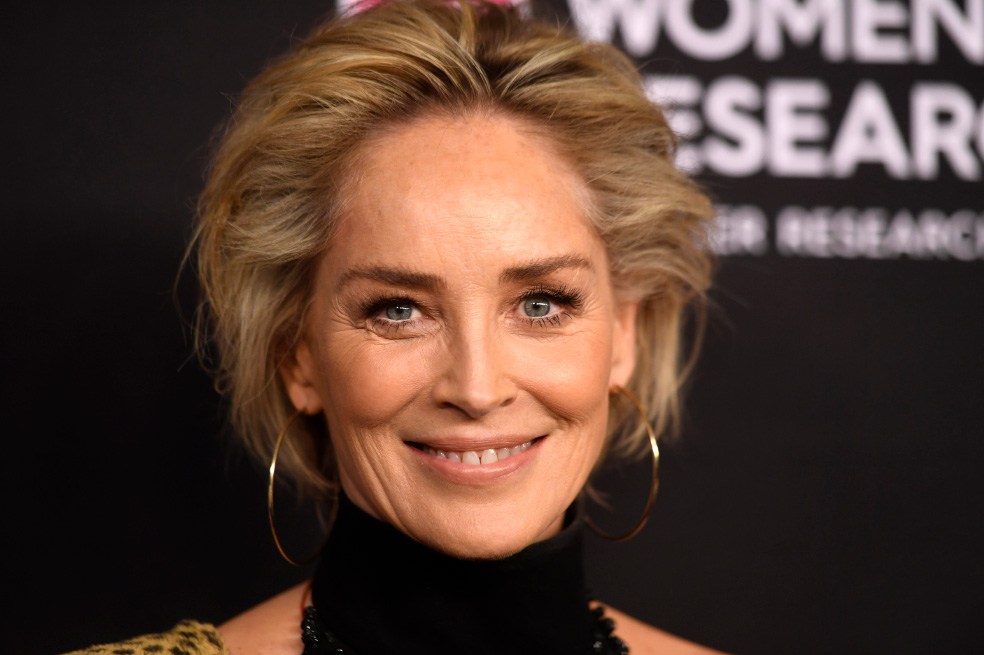 Sharon Stone y su cambio de look