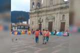 Avanzan diálogos con campesinos, que protestan en la Plaza de Bolívar