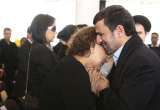 Foto que tiene en problemas a Mahmud Ahmadineyad