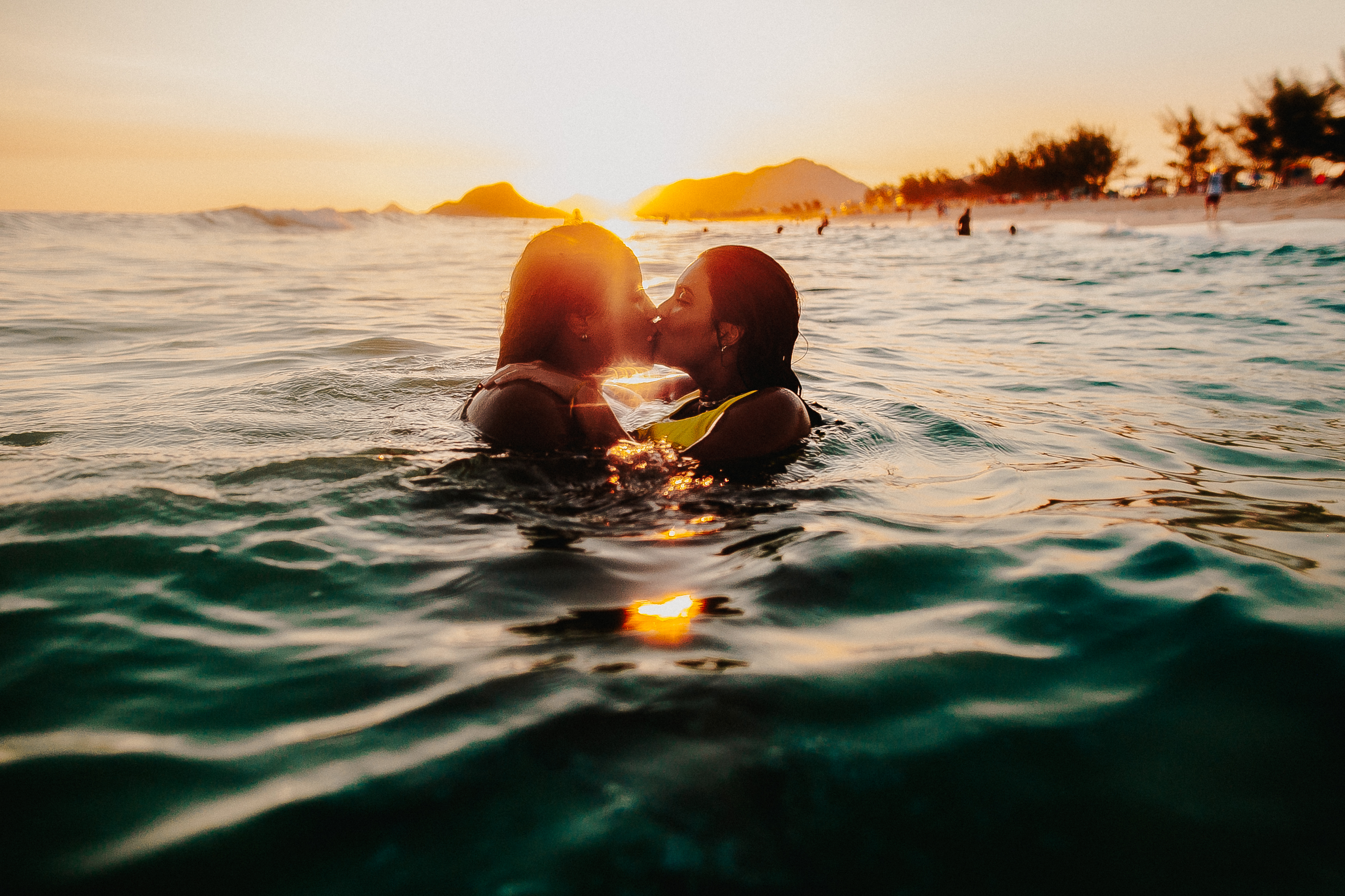 El beso es un gesto universal de amor y afecto.
