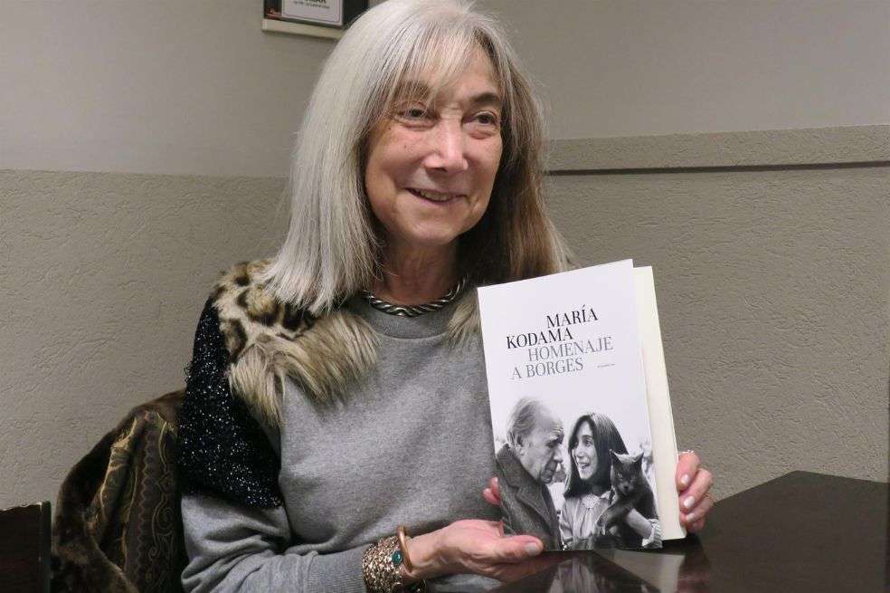 Falleció María Kodama, viuda de Borges.