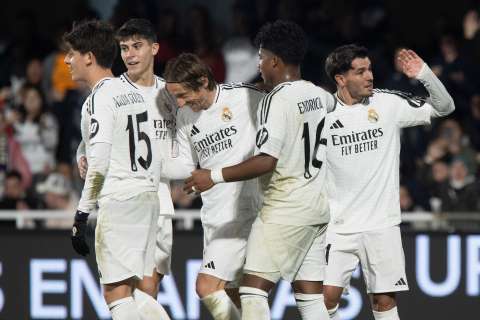 Real Madrid goleó y avanzó sin problemas a octavos de la Copa del Rey: video