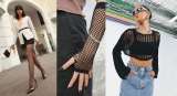 3 Outfits con mallas negras que puedes combinar fácilmente y están de moda en 2024