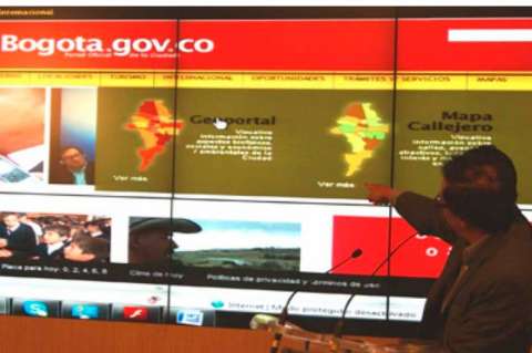 Bogotá estrena nuevo portal de mapas
