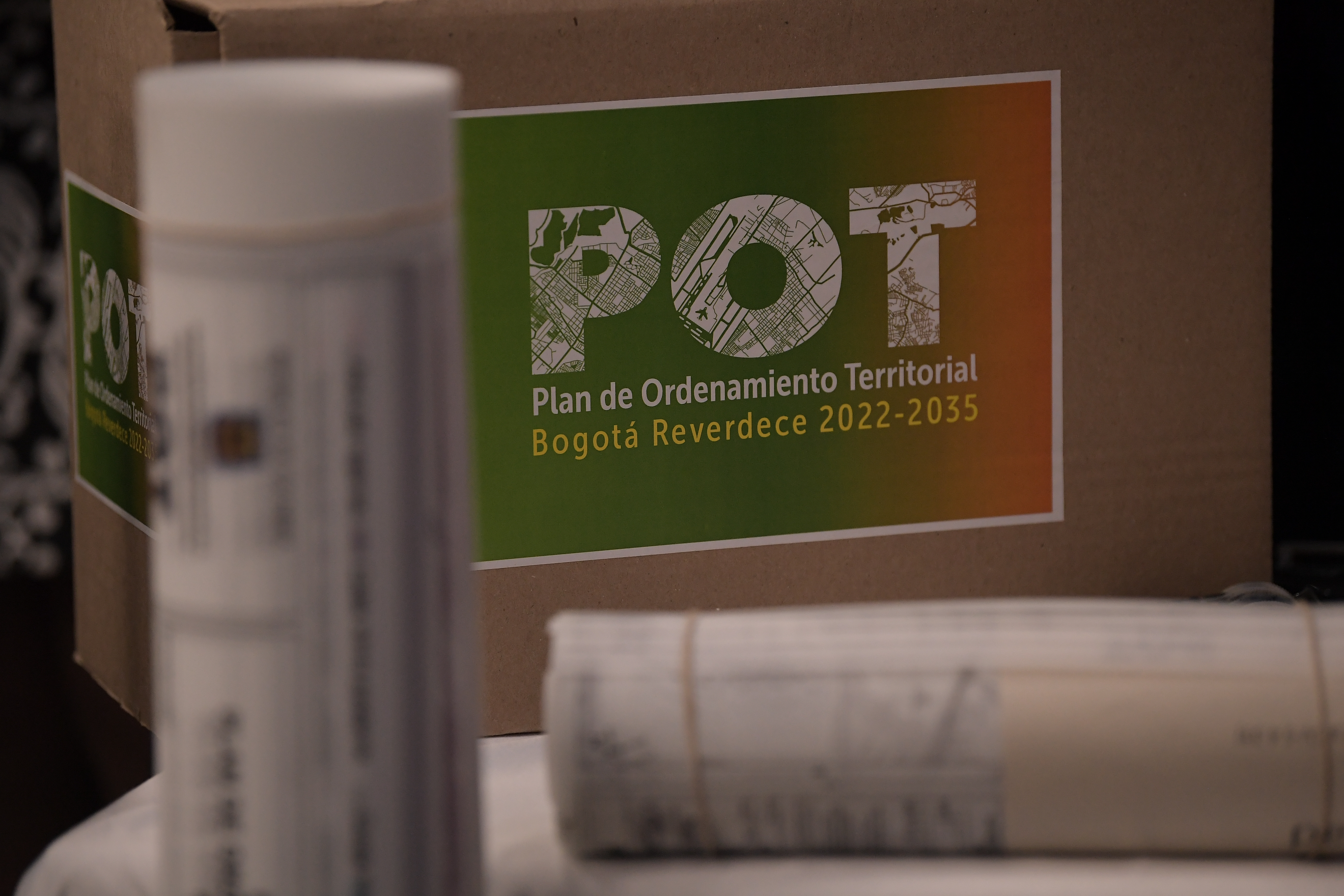 Radicación del proyecto de Plan de Ordenamiento Territorial (POT), en el Concejo de Bogotá.