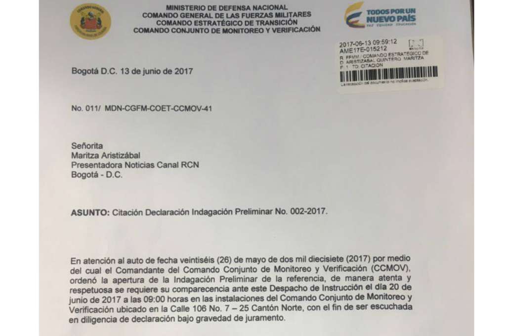 Los periodistas necesitan poder garantizarles a sus fuentes el anonimato, de tal manera que información privada de interés público sea difundida. / Foto: Twitter de Claudia Gurisatti