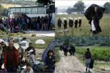 Imágenes de los miles de refugiados evacuados en el campo de Idomeni, en Grecia
