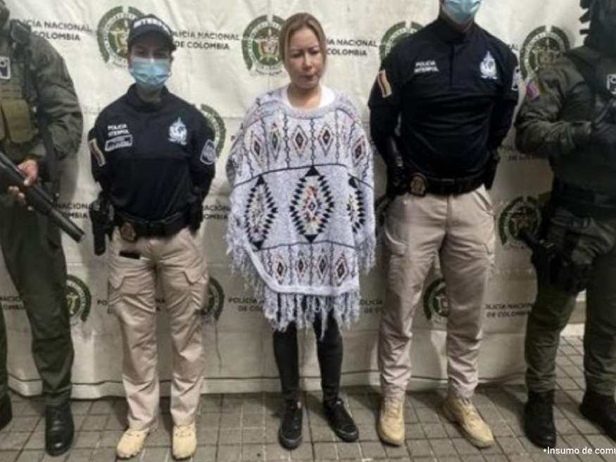 La mujer, hermana del narco "Martín Bala", fue capturada porque, al parecer, lavaría dinero para una organización criminal.