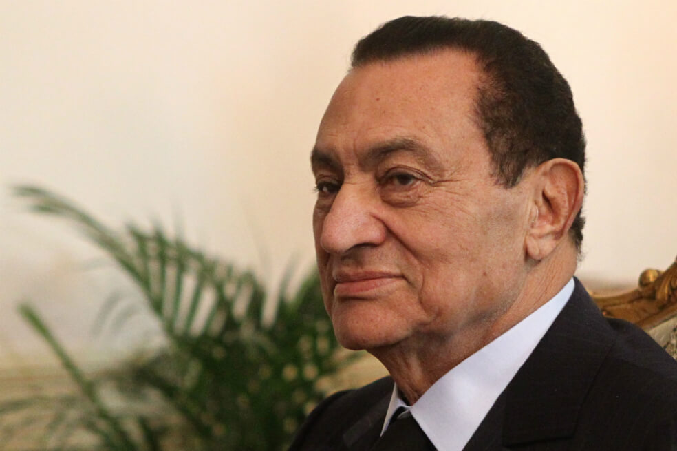 El antiguo presidente de Egipto, Hosni Mubarak, murió el 25 de febrero de 2020, a la edad de 91 años en el hospital militar Galaa de El Cairo. / AFP