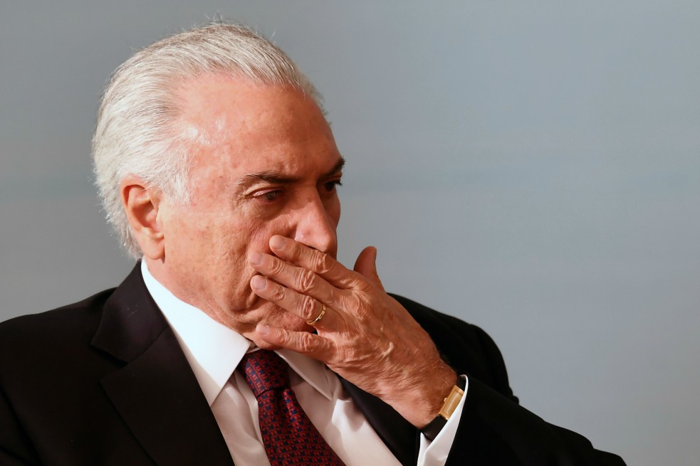 El presidente de Brasil, Michel Temer. / AFP