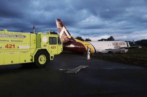 Cerrada pista de aeropuerto de Leticia por accidente de aeronave