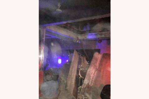 Desplome de la plataforma de un bar en Chapinero dejó nueve heridos