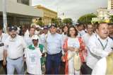 Abucheos contra el presidente Duque durante Marcha por la Vida, en Cartagena