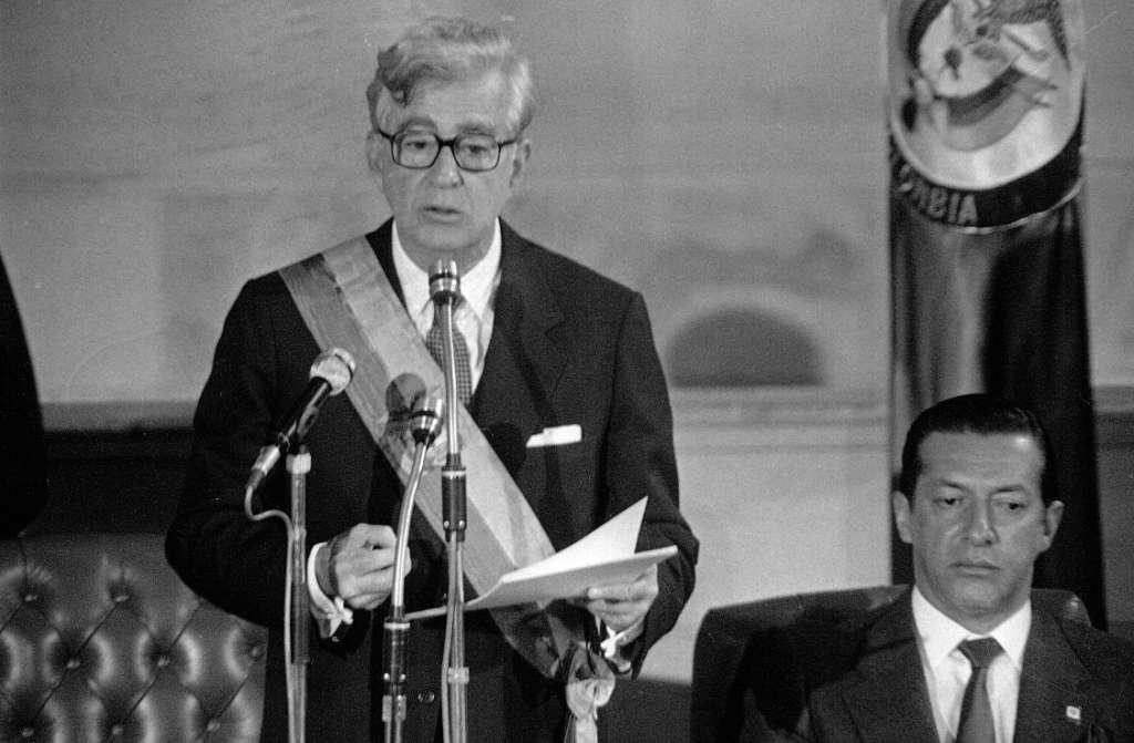 Virgilio Barco, presidente de Colombia (1986-1990). / Archivo
