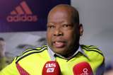 Asprilla y Rincón, en la presentación de la nueva camiseta de la selección