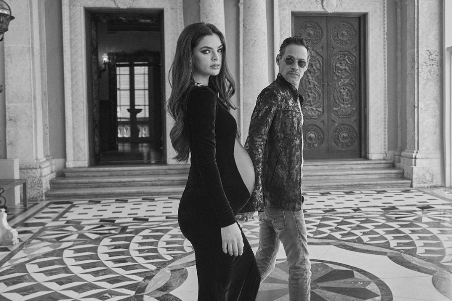 Marc Anthony y Nadia Ferreira