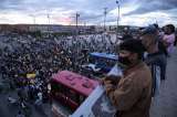 En fotos: el jueves se vivió otra noche de protestas en el Portal Américas