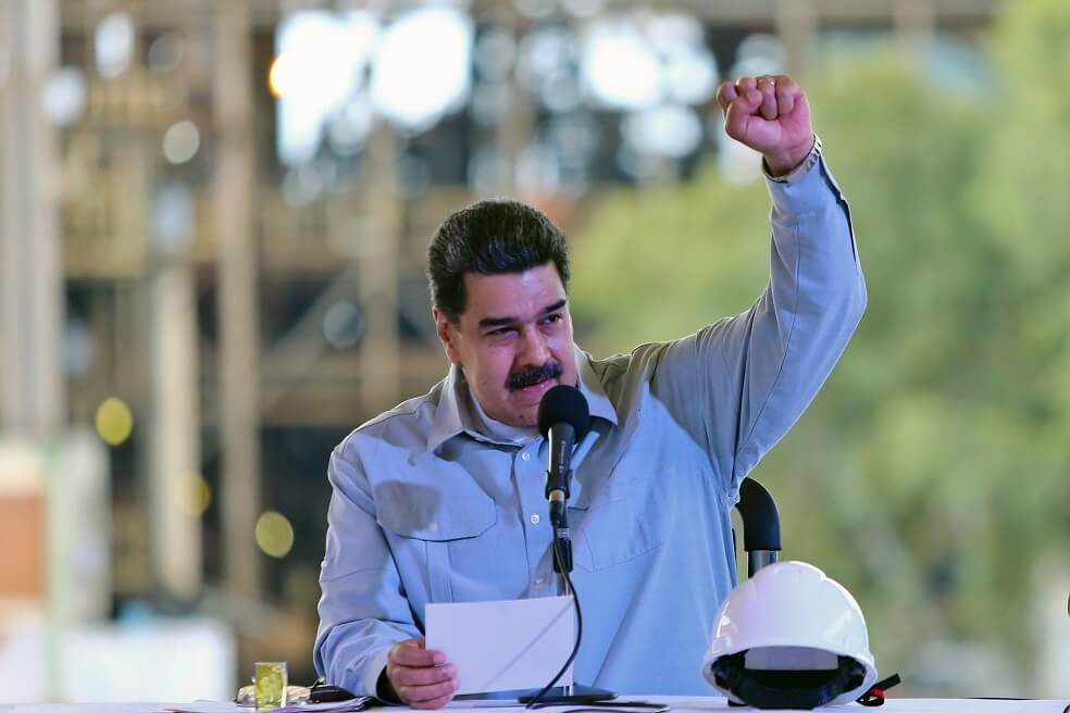 Nicolás Maduro, presidente de Venezuela, se ha tenido que enfrentar a una oposición sólida y organizada. / AFP