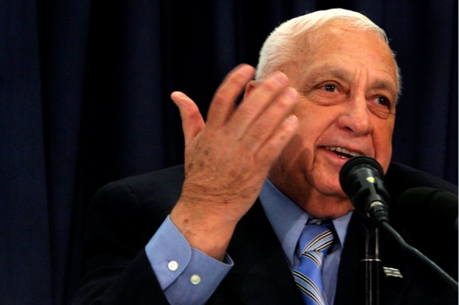 El exprimer ministro israelí Ariel Sharon en diciembre de 2005.