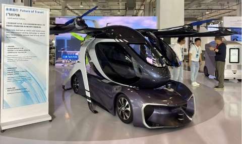 Así es el prototipo de carro volador de Chery, presentado en China