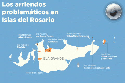Los arriendos problemáticos en Islas del Rosario