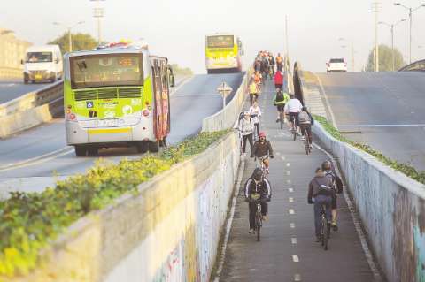 Cerca de 1’800.000 personas se movilizaron en bicicleta durante el Día sin Carro