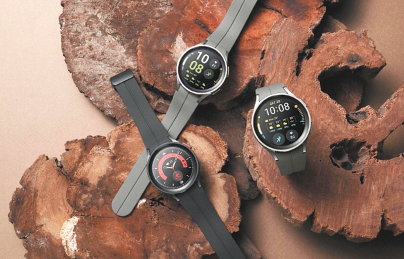 Modelo de reloj Samsung Galaxy Watch Pro 5.