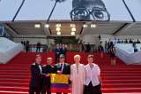 Mensaje de Juan Pablo Urrego y Tilda Swinton en el Festival de Cannes