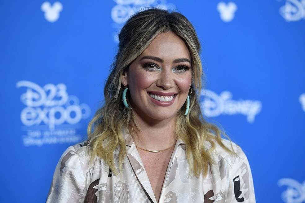hilary duff está embarazada.