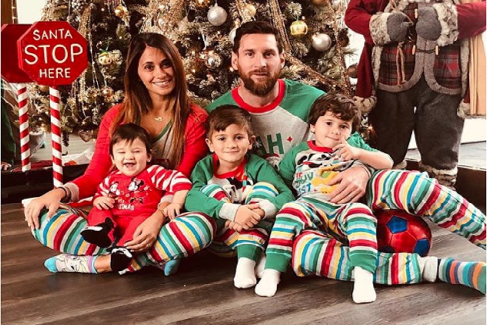 El astro llegó a Argentina el domingo desde Barcelona y aterrizó directamente en Rosario, su ciudad natal. / Tomada de Instagram