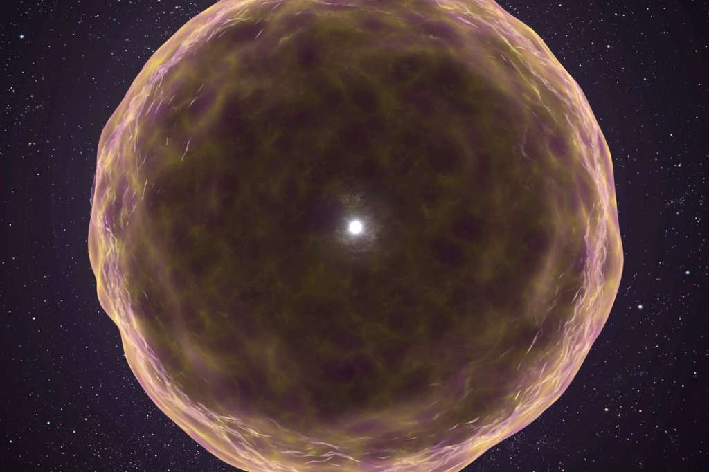 Supernova SN 2021yfj.