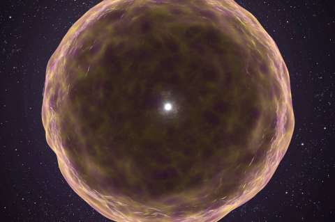 La explosión de una estrella podría ayudar a entender nuestro origen