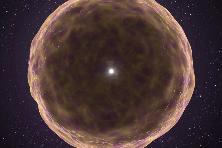 La explosión de una estrella podría ayudar a entender nuestro origen