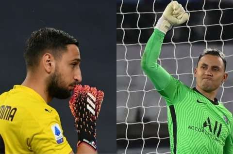 Donnarumma y Keylor Navas, dos arqueros estelares para un solo puesto en el PSG