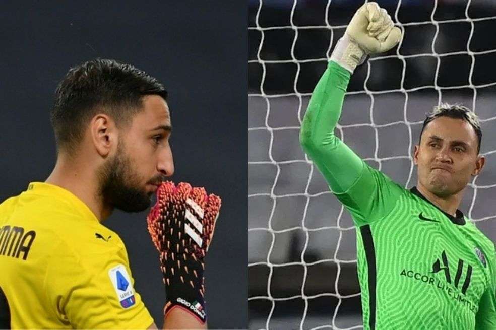 Gianluigi Donnarumma viene de ser escogido como el mejor jugador de la Eurocopa. Keylor Navas fue el mejor de PSG en la última temporada.