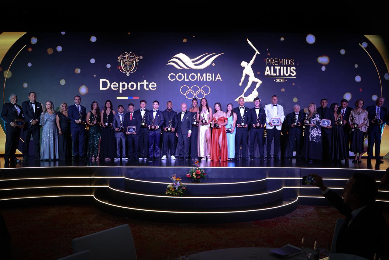 Premios Altius, organizados por el Ministerio del Deporte (MinDeporte) y el Comité Olímpico Colombiano (COC).