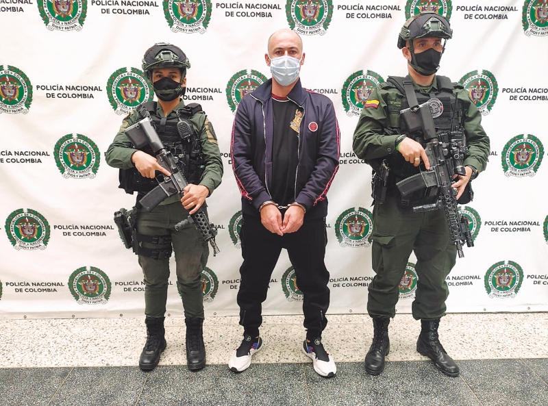 John Fredy Zapata, alias “Messi” o “Candado”, señalado de impulsar financieramente al Clan del Golfo a través de actividades relacionadas con el lavado de activos / Cortesía