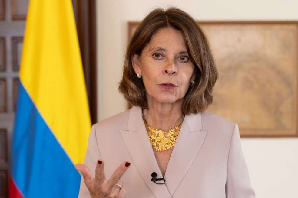 La vicepresidente y canciller Marta Lucía Ramírez.