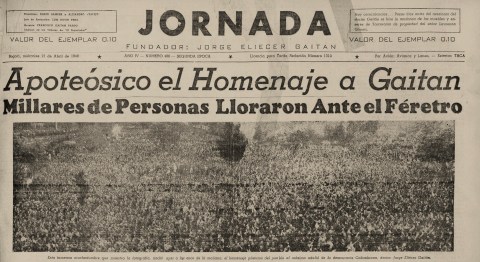 Gaitán y la sociedad de control en los días del odio