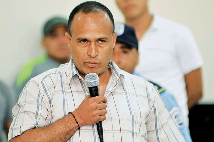 Capitan Zacarias Ignacio Salgado, jefe del grupo del operativo antidroga que culmino en una masacre contra inocentes el pasado 11 de julio.
