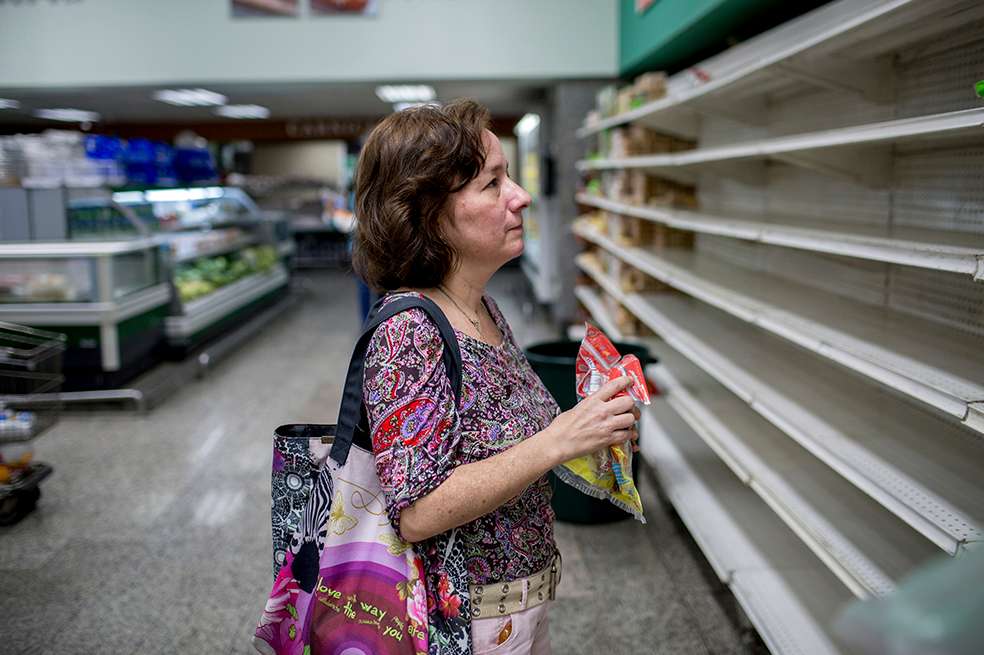 Supermercado en Caracas, Venezuela. / Bloomberg