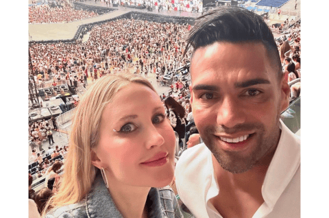 Falcao y Lorelei Tarón estuvieron en concierto de Taylor Swift: “sin palabras”